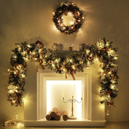 Weihnachtsgirlande Kranz Wohndekoration