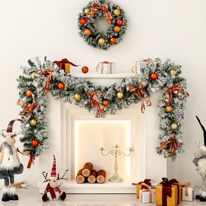 Weihnachtsgirlande Kranz Wohndekoration