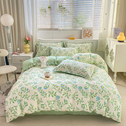 Refresh Floral Bettwäscheset aus reiner Baumwolle (4-teilig)