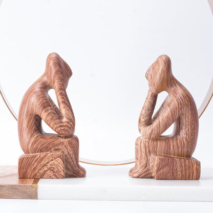 Kreative Statue mit Kinn, Heimdekoration