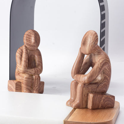 Kreative Statue mit Kinn, Heimdekoration
