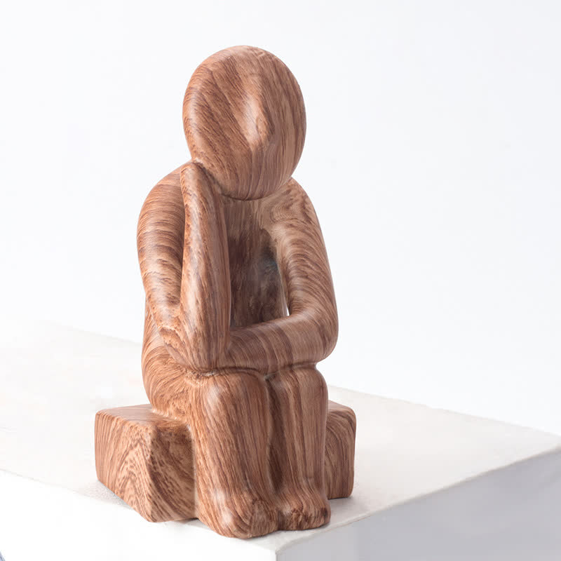Kreative Statue mit Kinn, Heimdekoration