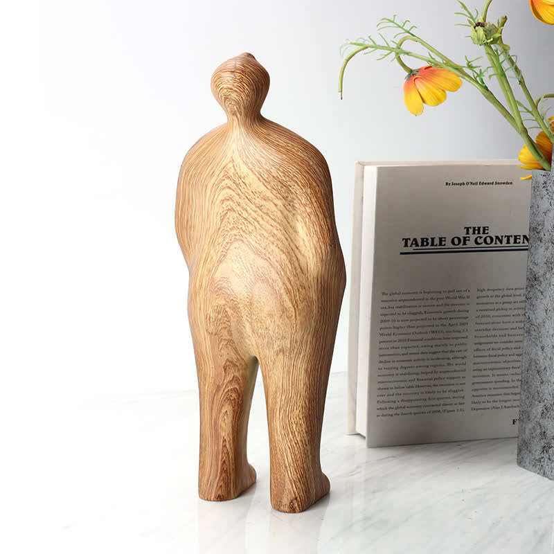 Holzmaserung Figur Kreative Dekoration Ornament