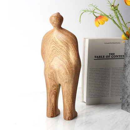 Holzmaserung Figur Kreative Dekoration Ornament