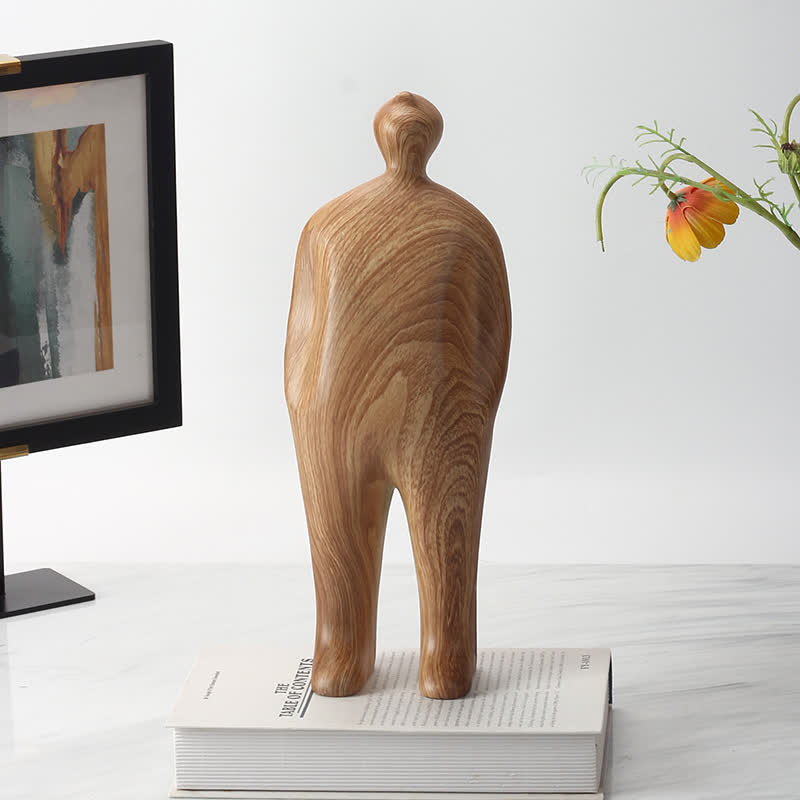 Holzmaserung Figur Kreative Dekoration Ornament