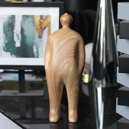 Holzmaserung Figur Kreative Dekoration Ornament
