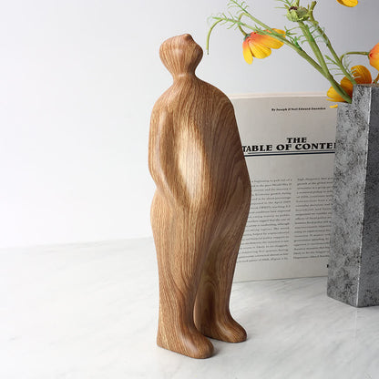 Holzmaserung Figur Kreative Dekoration Ornament