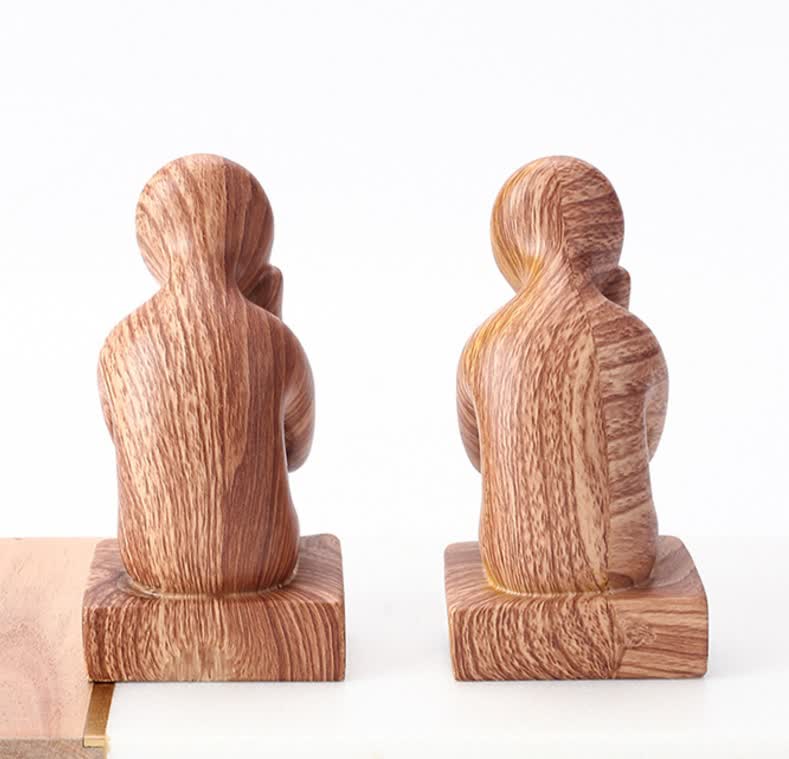 Kreative Statue mit Kinn, Heimdekoration