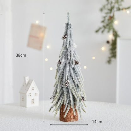 Sprühschnee-Weihnachtsbaum-Heimdekoration
