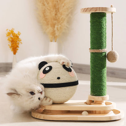 Kratzfester Säulen-Drehteller für Haustiere