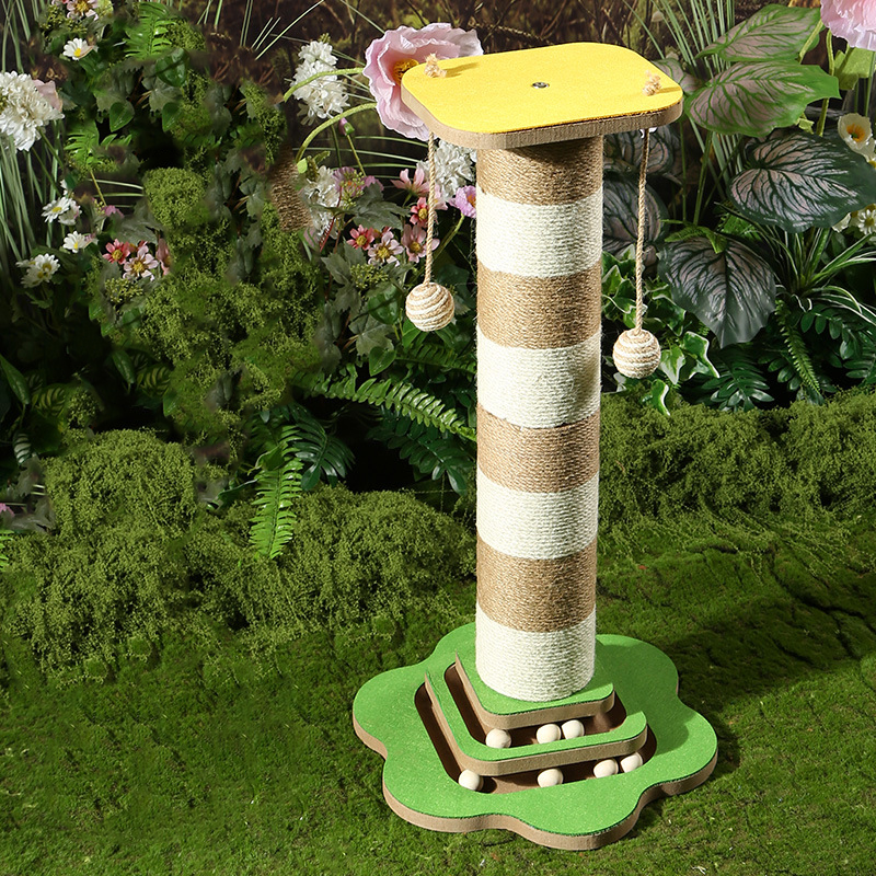 Kratzfestes Sisalbaum-Haustierspielzeug