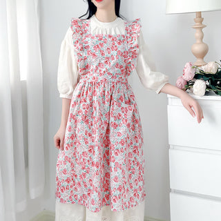 Ländliche Tulpenküche Gartenschürze