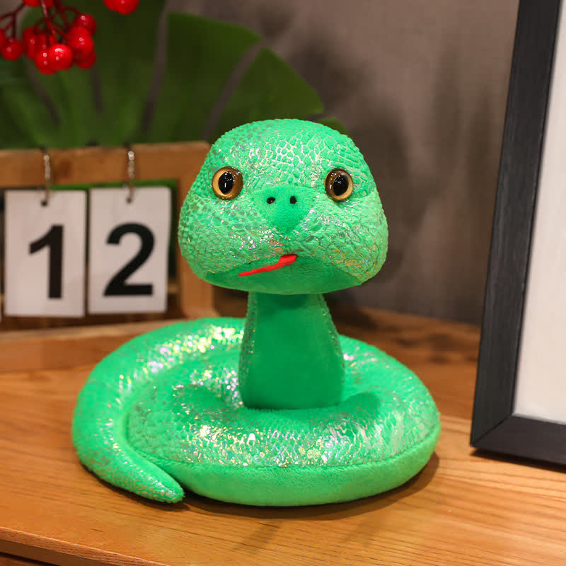 Buntes Maskottchen Schlange Neujahrsgeschenk