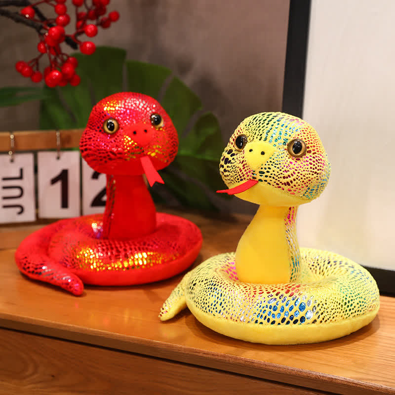 Buntes Maskottchen Schlange Neujahrsgeschenk