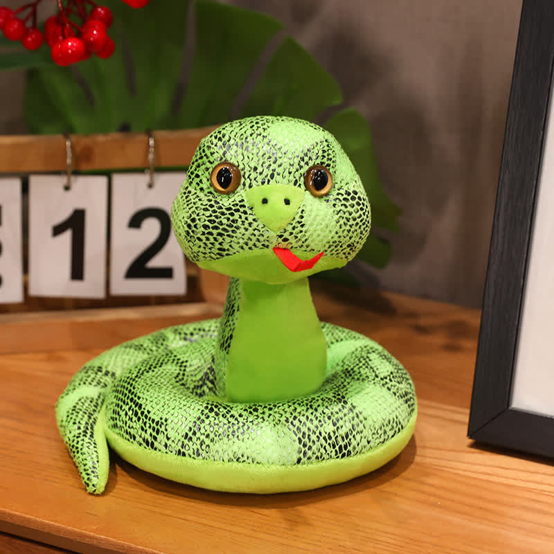 Buntes Maskottchen Schlange Neujahrsgeschenk