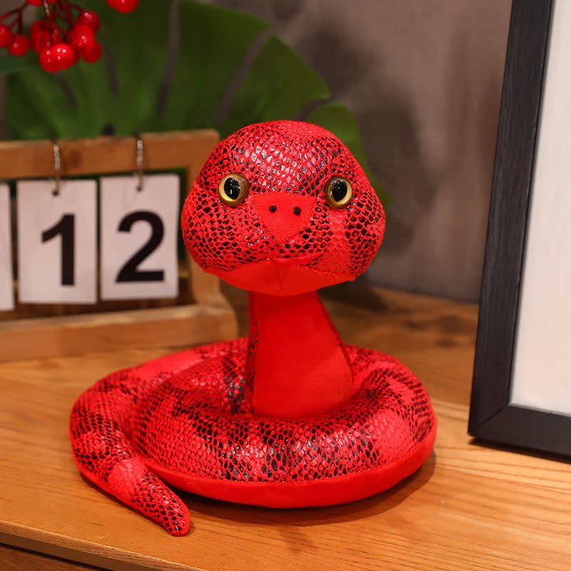 Buntes Maskottchen Schlange Neujahrsgeschenk