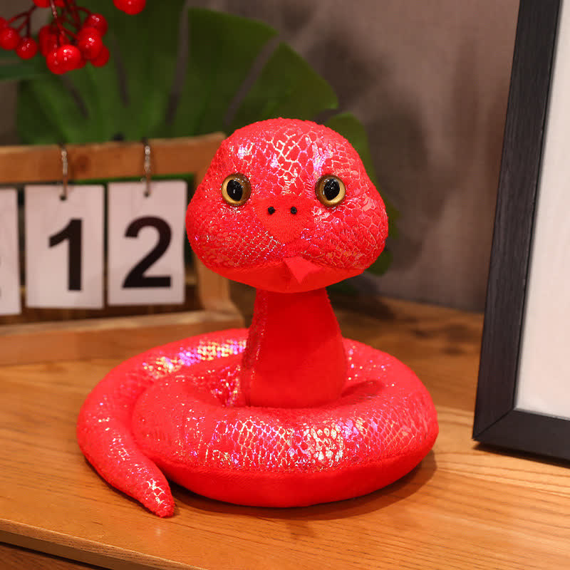 Buntes Maskottchen Schlange Neujahrsgeschenk