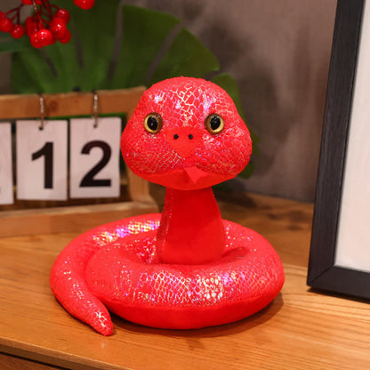 Buntes Maskottchen Schlange Neujahrsgeschenk