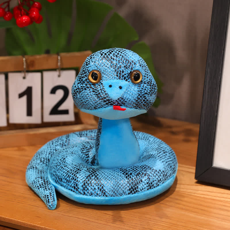 Buntes Maskottchen Schlange Neujahrsgeschenk
