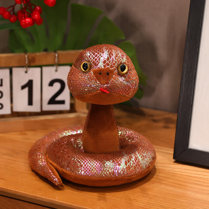 Buntes Maskottchen Schlange Neujahrsgeschenk