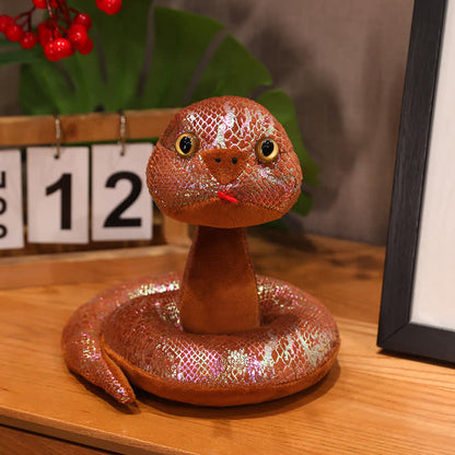 Buntes Maskottchen Schlange Neujahrsgeschenk
