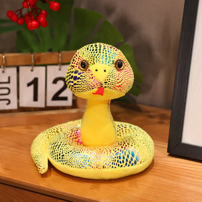 Buntes Maskottchen Schlange Neujahrsgeschenk