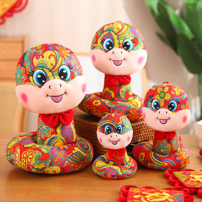 Neujahr süße Maskottchen Schlange Ornament