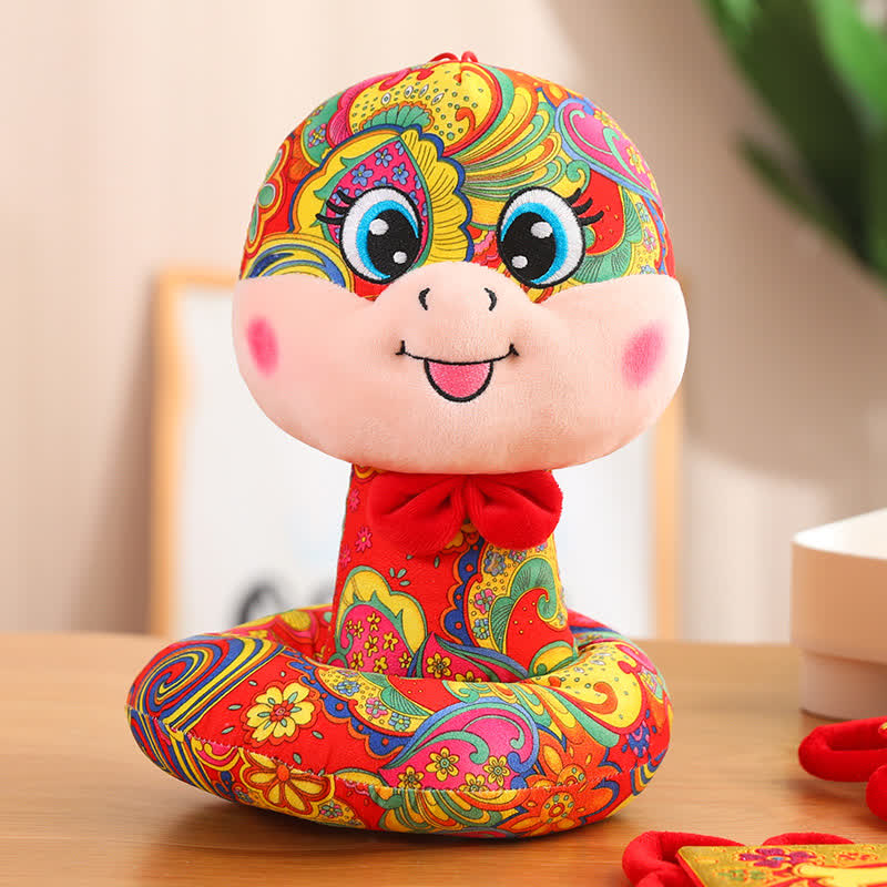 Neujahr süße Maskottchen Schlange Ornament