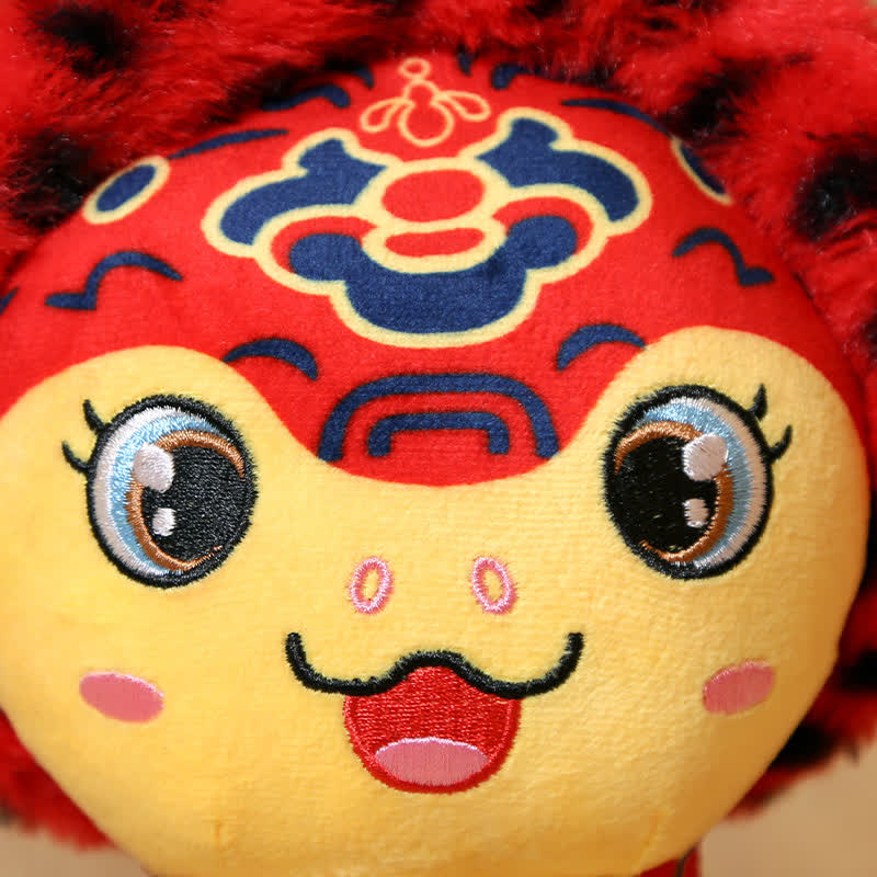 Niedliche Maskottchen Schlange Plüsch Spielzeug Ornament