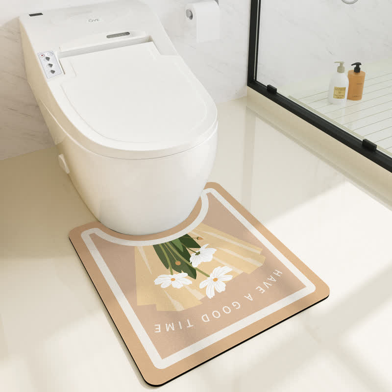 Pastorale wasserabsorbierende Badematte