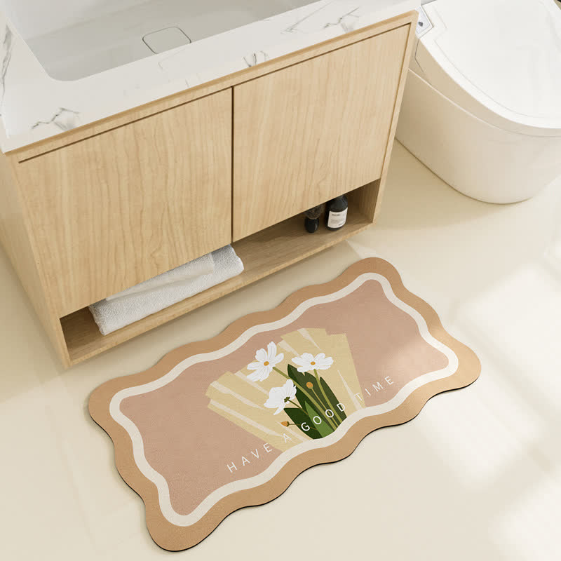 Pastorale wasserabsorbierende Badematte