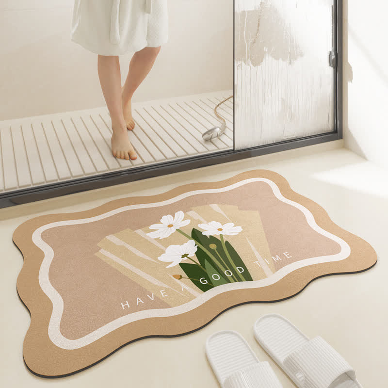 Pastorale wasserabsorbierende Badematte