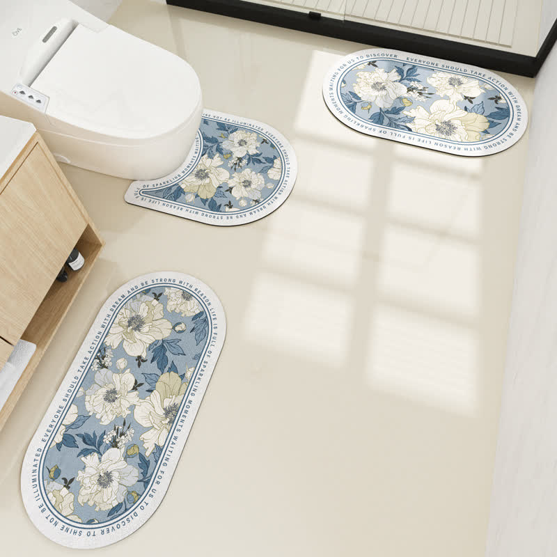 Pastorale wasserabsorbierende Badematte