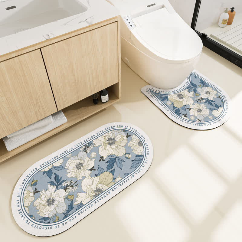 Pastorale wasserabsorbierende Badematte