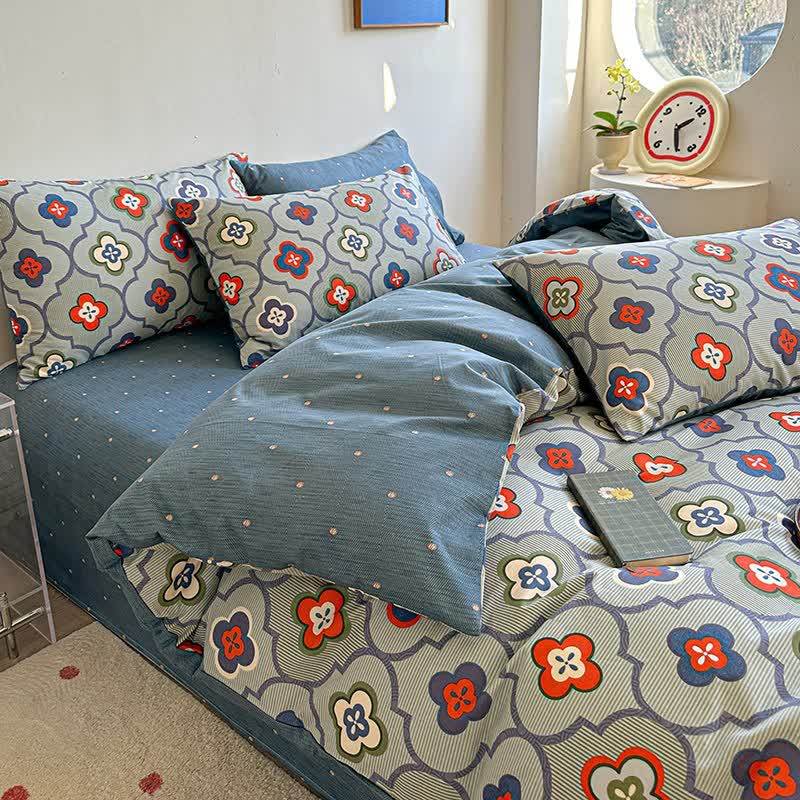 Atmungsaktive Bettwäsche aus reiner Baumwolle im Bohemian-Stil