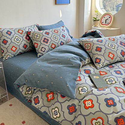 Atmungsaktive Bettwäsche aus reiner Baumwolle im Bohemian-Stil