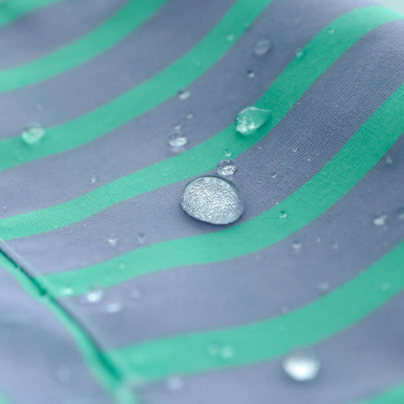 Einfache gestreifte wasserdichte Küchenschürze