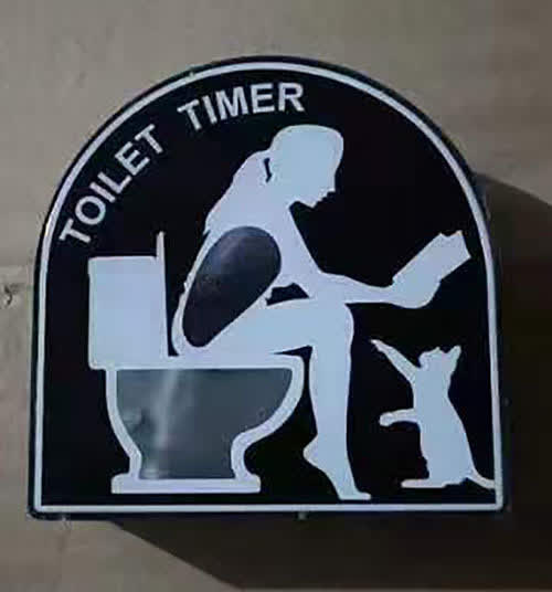 Fünf-Minuten-Sandtoiletten-Sanduhr