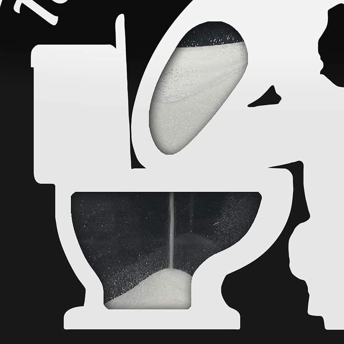 Fünf-Minuten-Sandtoiletten-Sanduhr