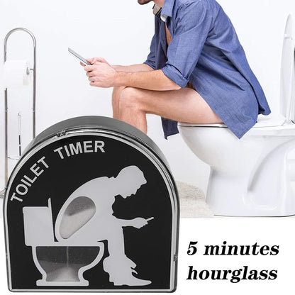 Fünf-Minuten-Sandtoiletten-Sanduhr