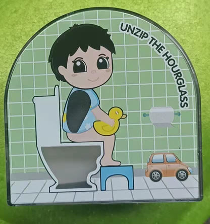 Fünf-Minuten-Sandtoiletten-Sanduhr