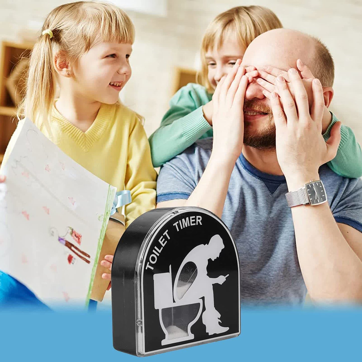 Fünf-Minuten-Sandtoiletten-Sanduhr