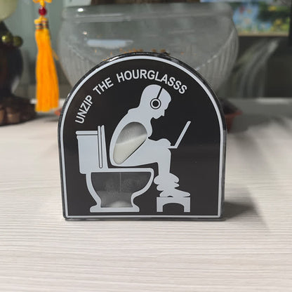Fünf-Minuten-Sandtoiletten-Sanduhr