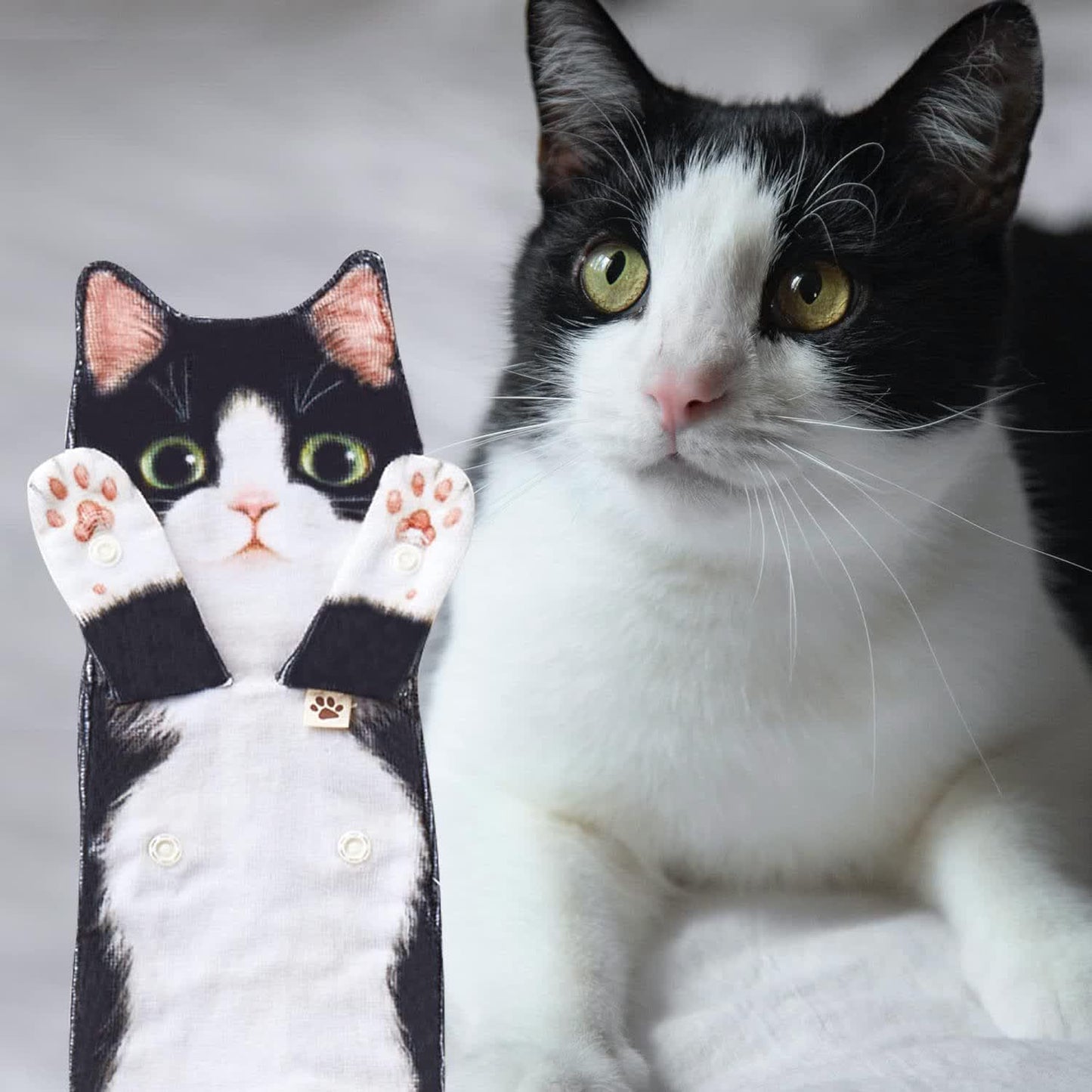 Handtuch mit Katzenmotiv zum Aufhängen für Küche und Bad