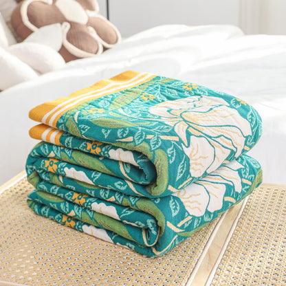 Elegante, weiche Steppdecke aus reiner Baumwolle