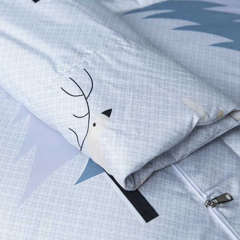 Funktionelle tragbare Kissendecke mit Ärmeln