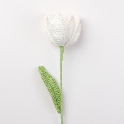 Handgewebtes Tulpenstrauß-Ornament