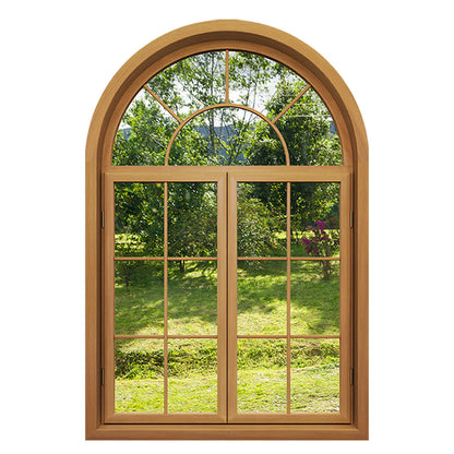 Selbstklebende Wandaufkleber mit 3D-Fensterlandschaft