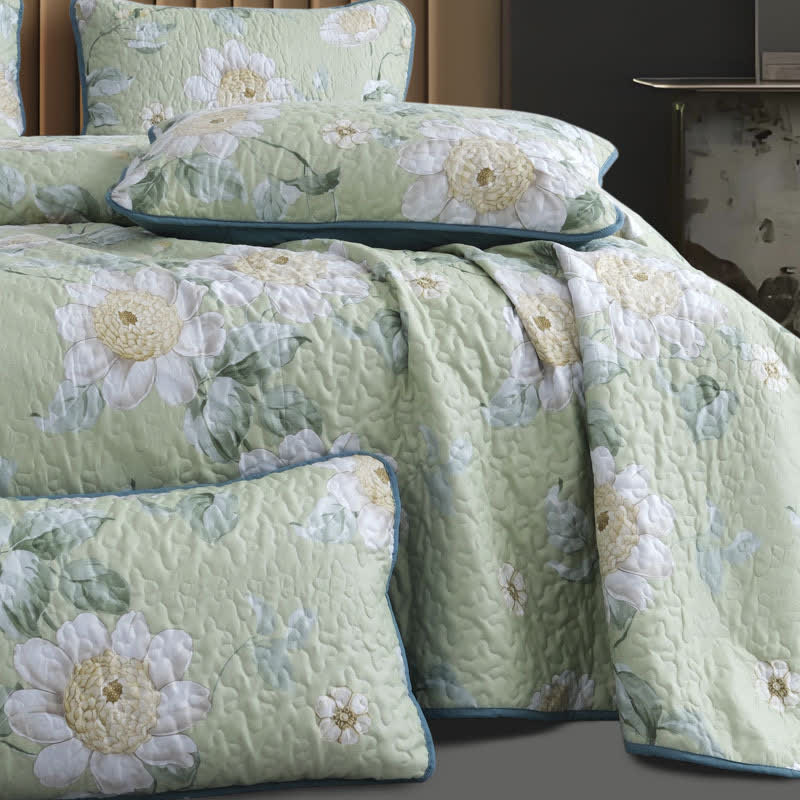 Refresh Gestepptes Bettwäscheset mit Blumenmuster (3-teilig)