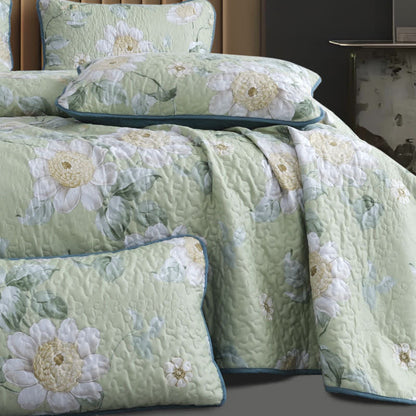 Refresh Gestepptes Bettwäscheset mit Blumenmuster (3-teilig)